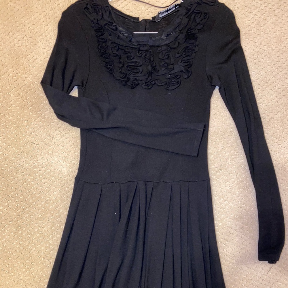 Long sleeve Zara dress with intricate detail